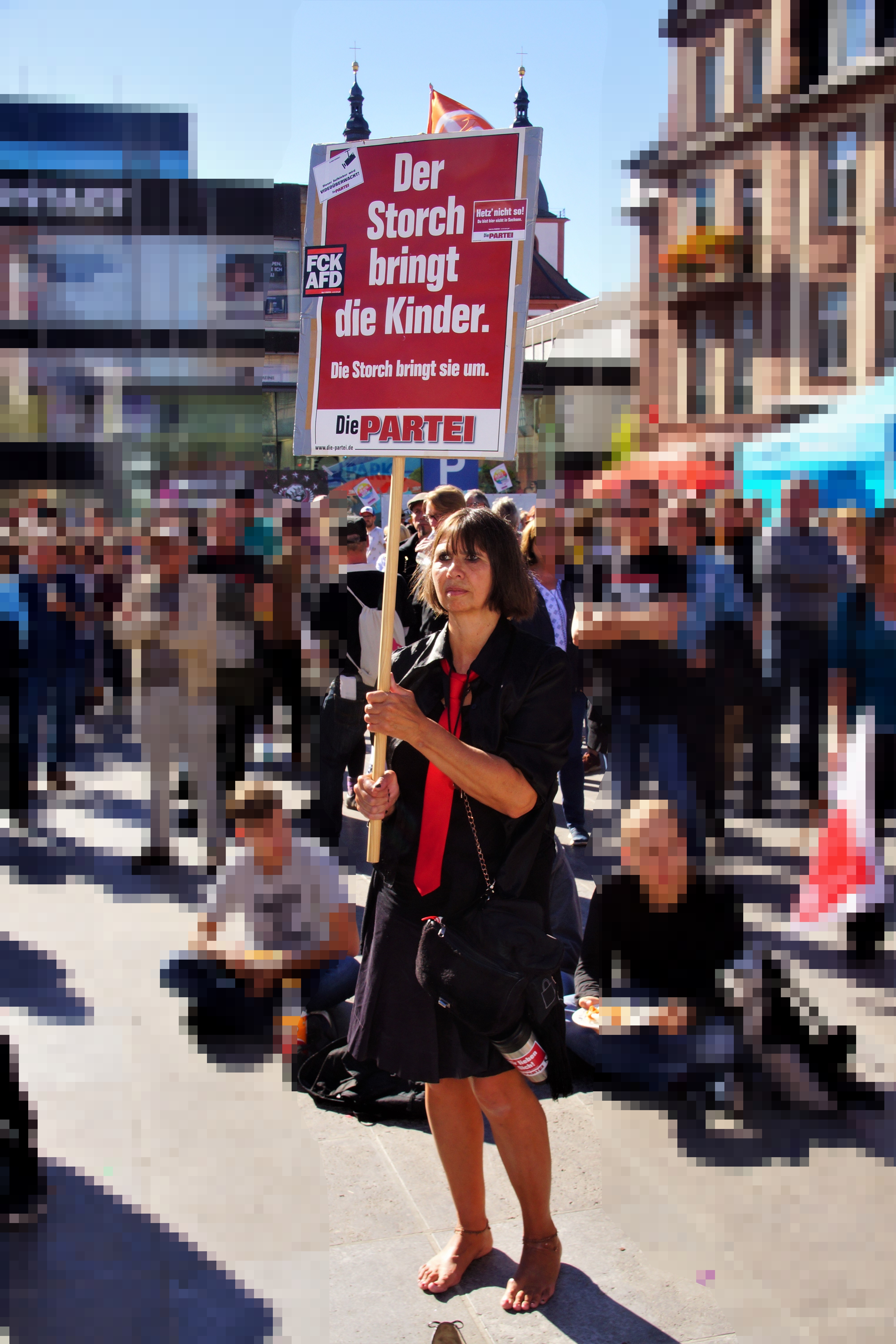 Kundgebung gegen rechts - Fulda 30.09.2018